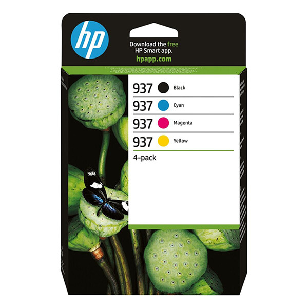 PACK CAR HP 937 OJ PRO 4 COULEURS