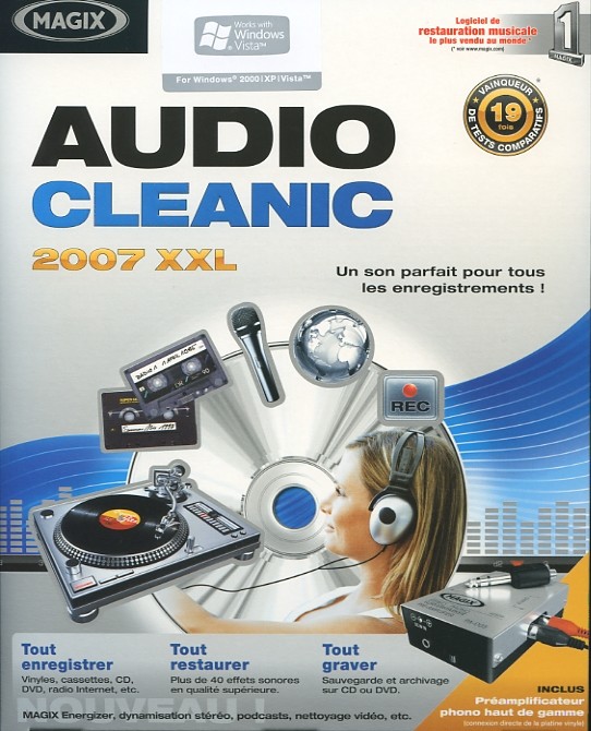 SOFT MAGIX AUDIO CLEANIC 15 DELUXE FR