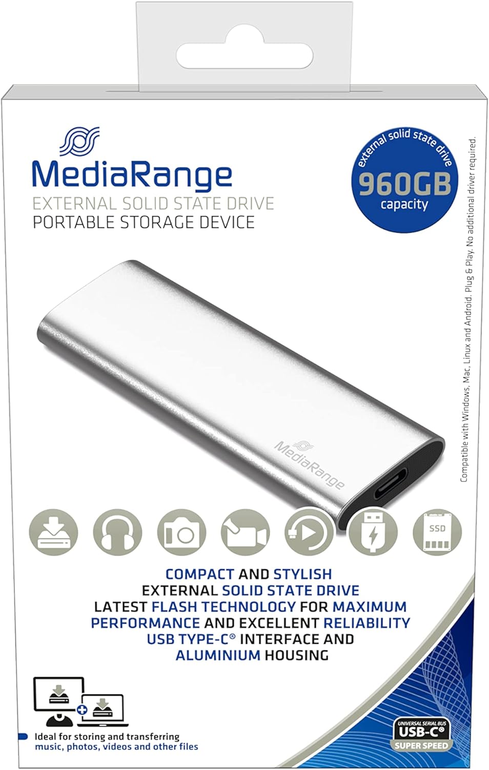 HD EXT 960 GB MEDIARANDE MR1103