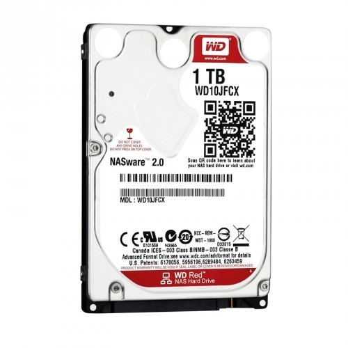 HD SATA 2.5" 1 TB 16MB 6GBS RED